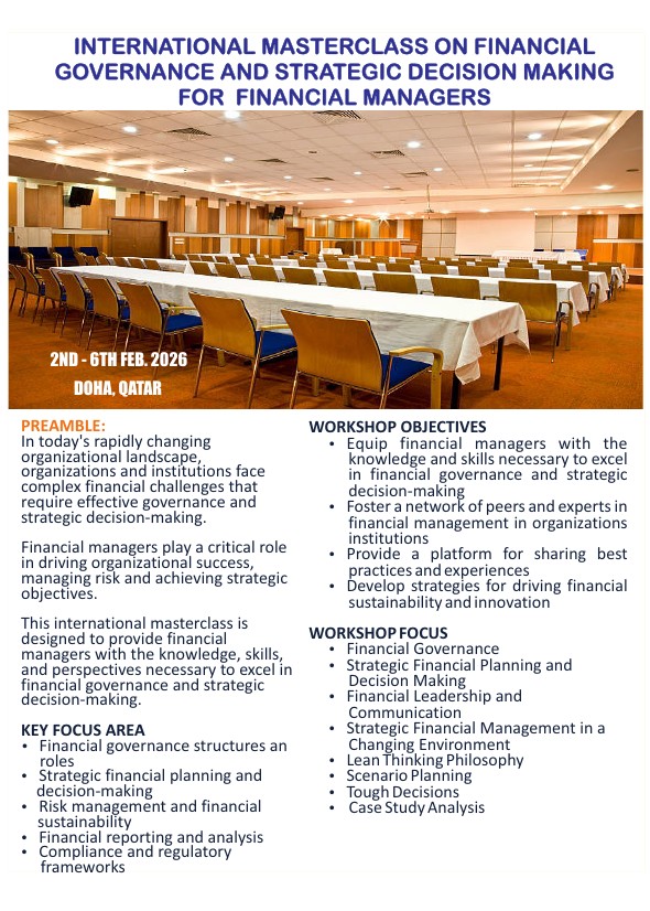 strategic decision making for financial managers